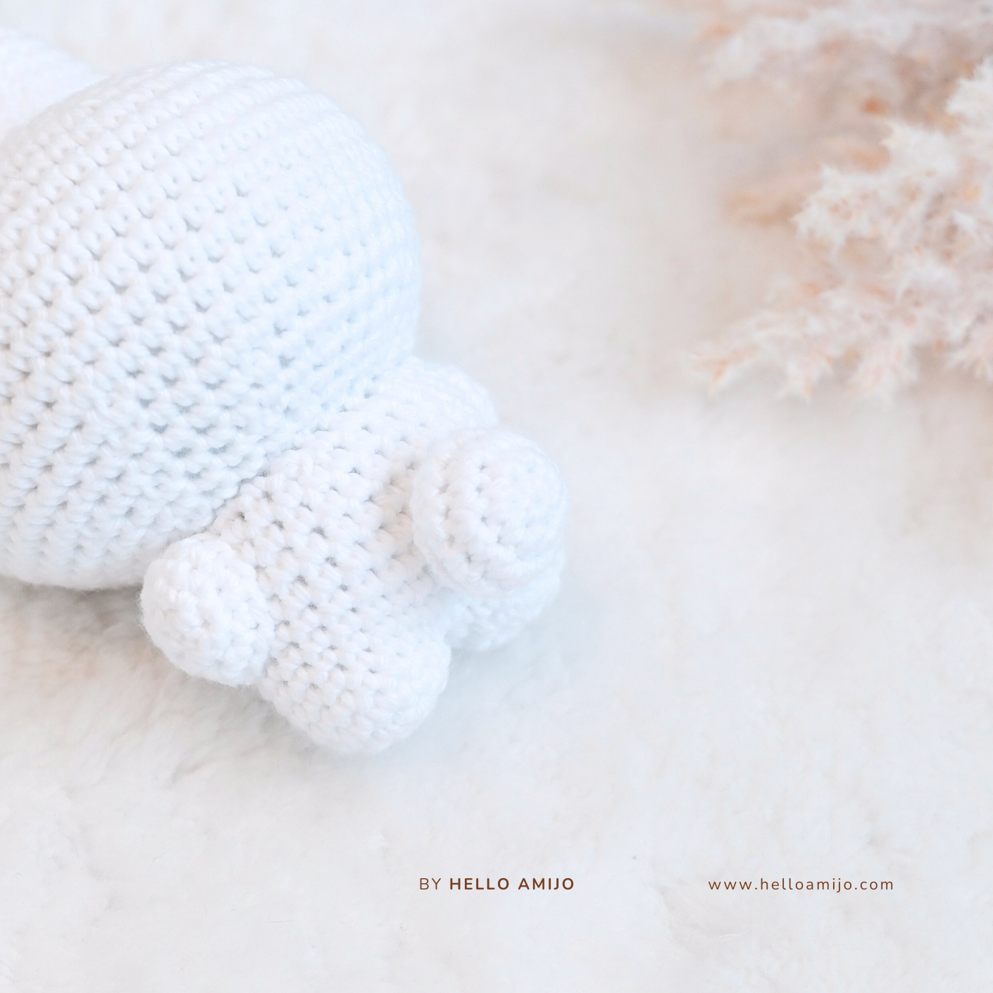 Pastel Bunny Amigurumi Crochet Pattern PDF