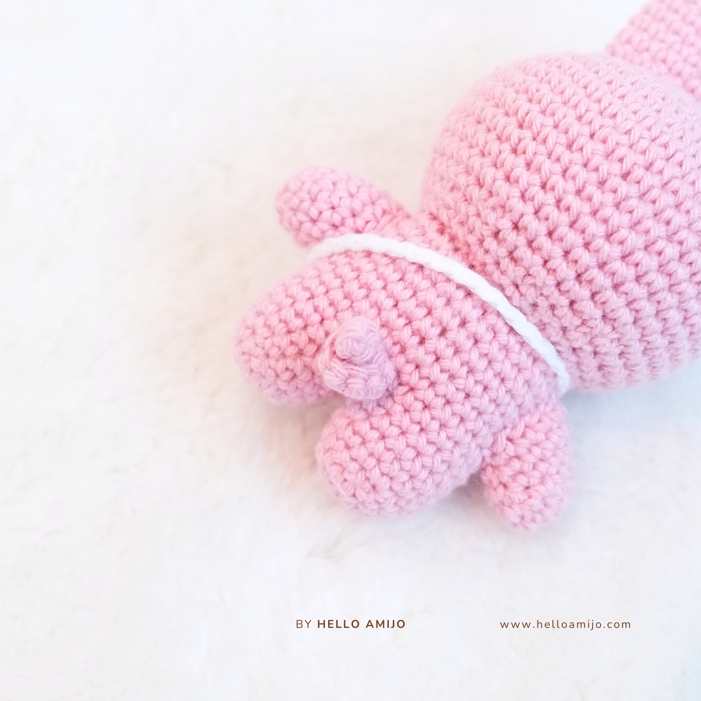Petite Piggy Amigurumi Crochet Pattern PDF