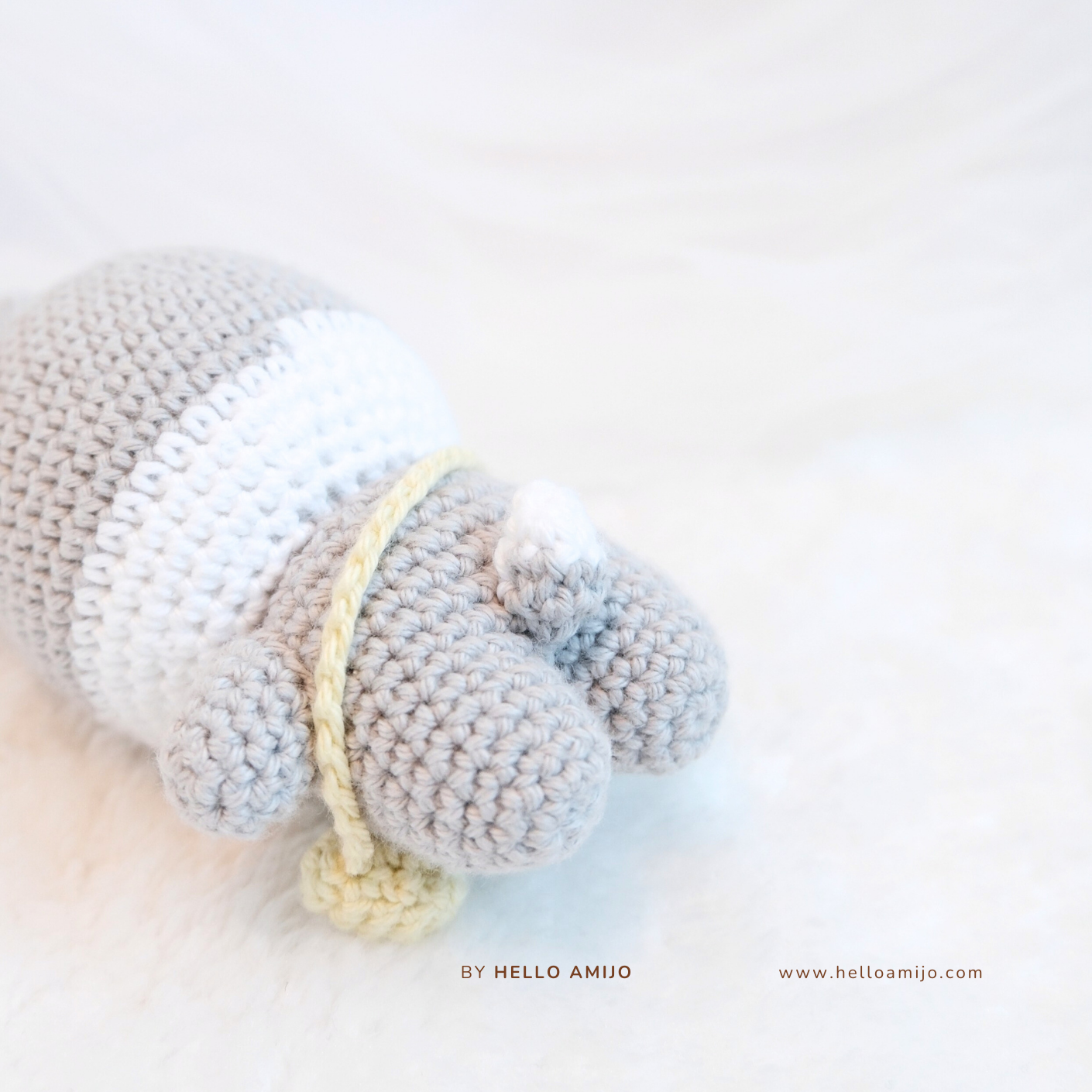 Petite Wolfie Amigurumi Crochet Pattern PDF