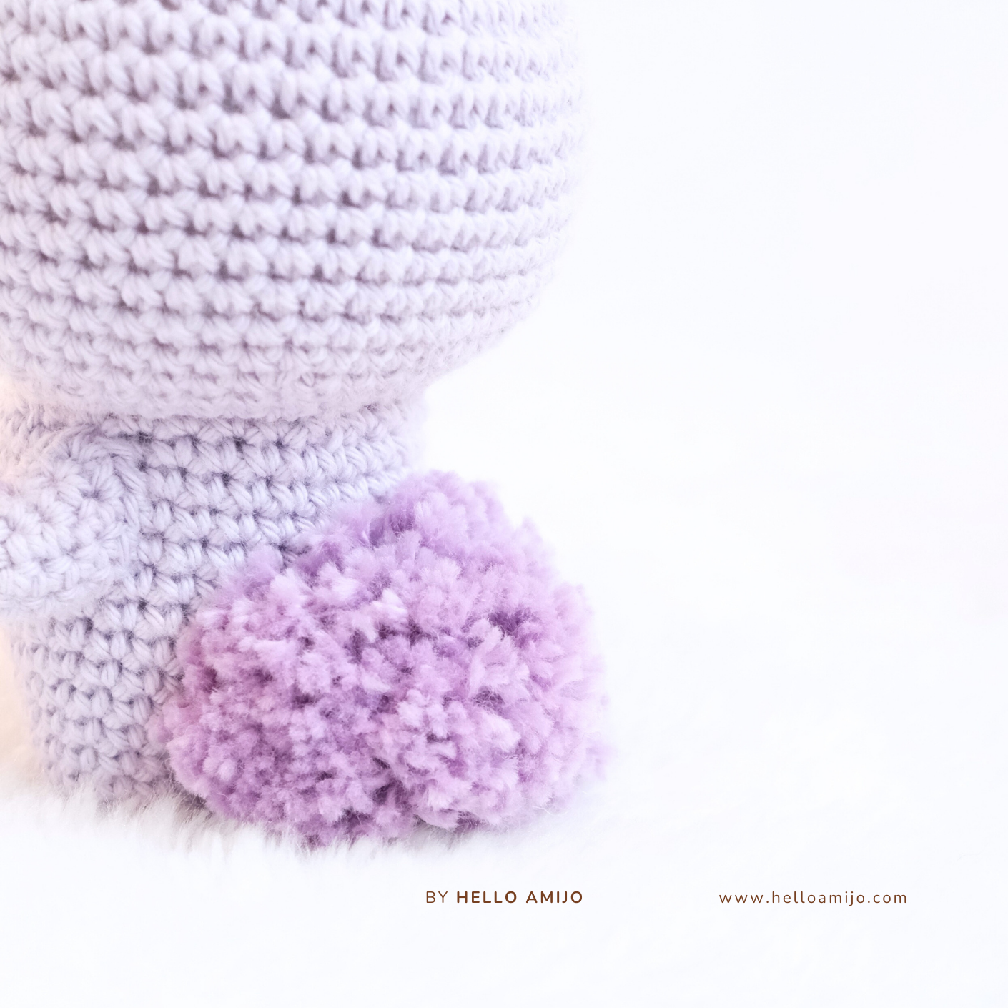 Pretty Bunny Amigurumi Crochet Pattern PDF