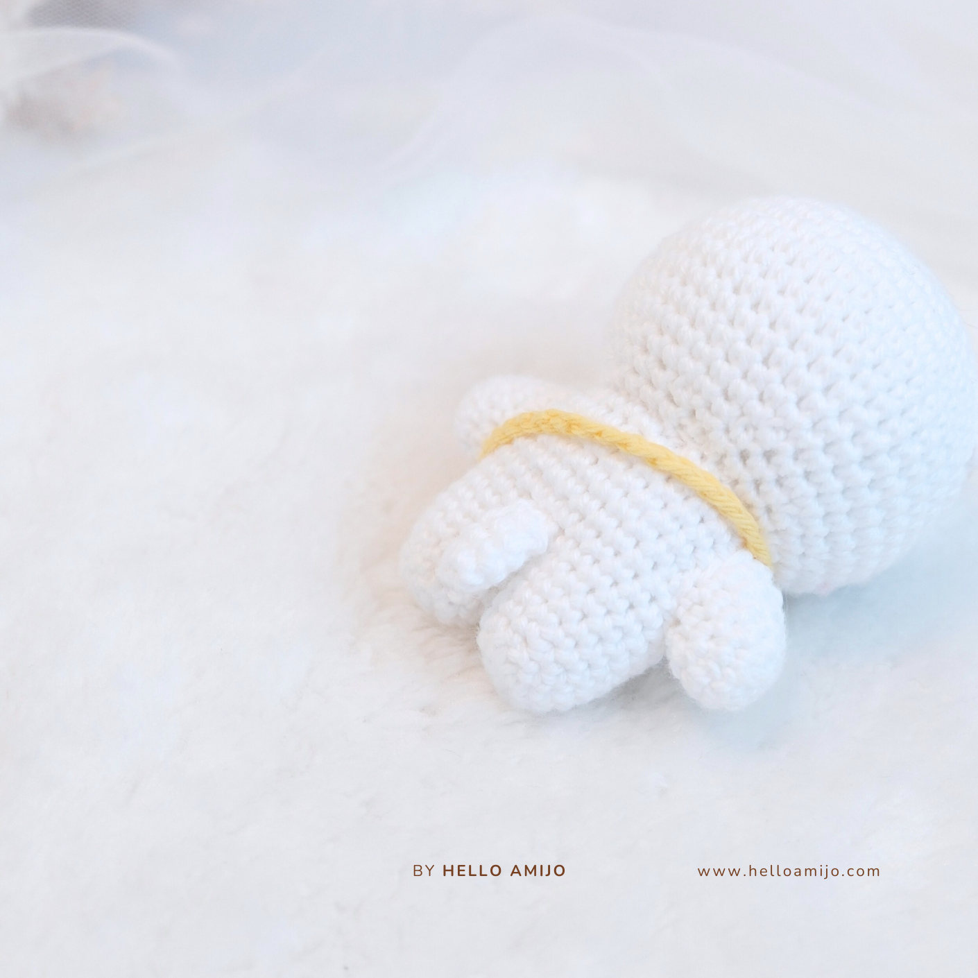 Petite Ferret Amigurumi Crochet Pattern PDF