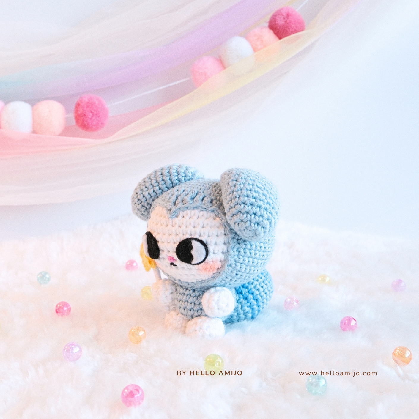 Blue Fairy Amigurumi Crochet Pattern PDF