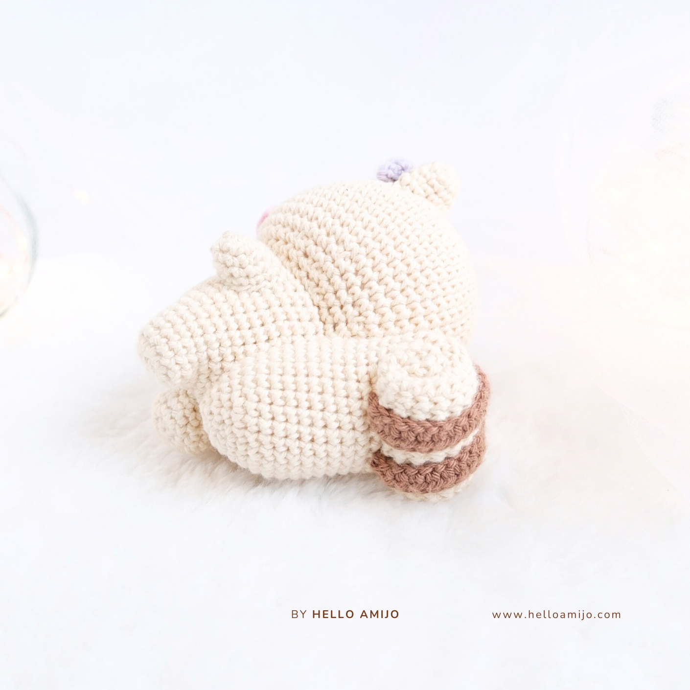 Pretty Squirrel Amigurumi Crochet Pattern PDF