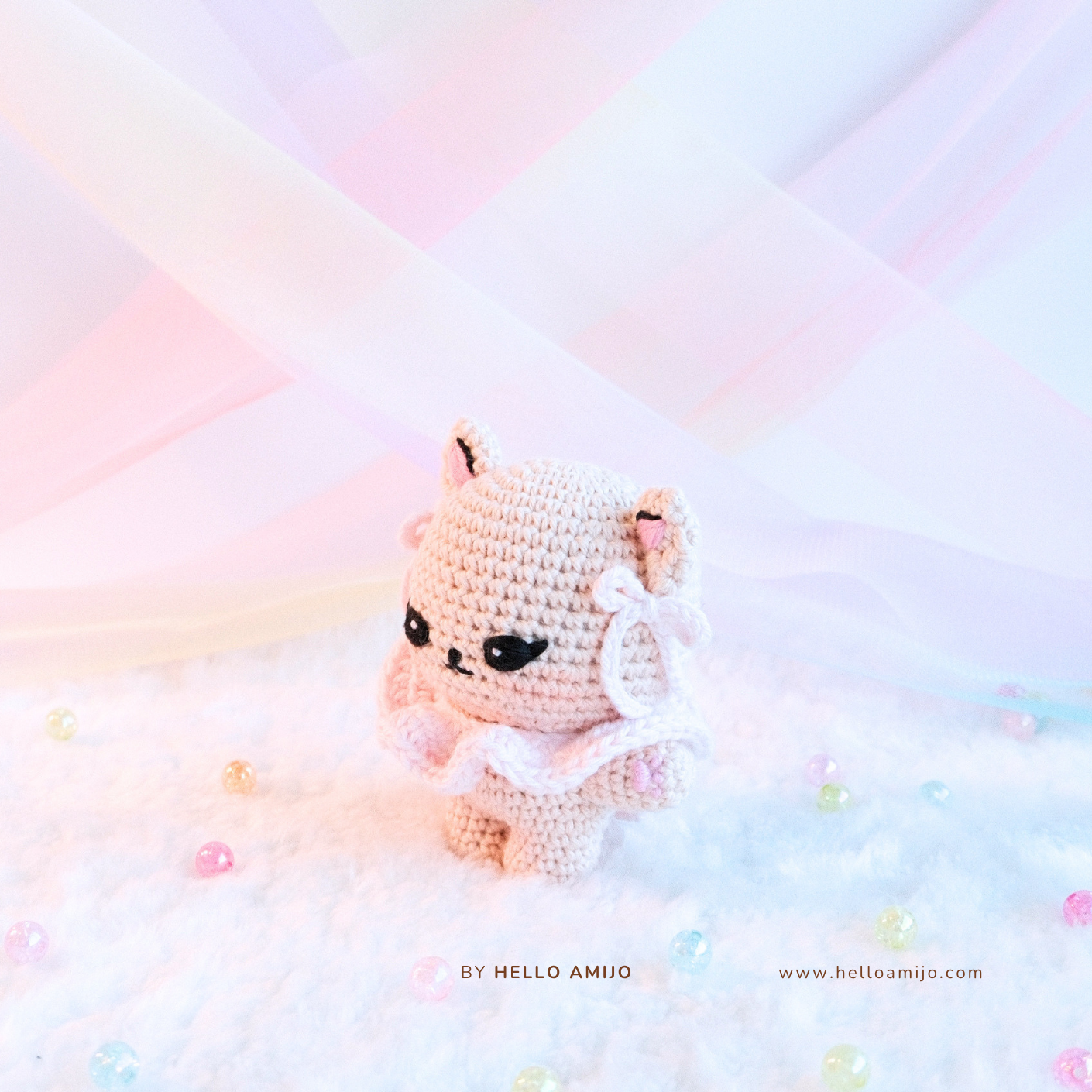 Lady Vanilla Amigurumi Crochet Pattern PDF