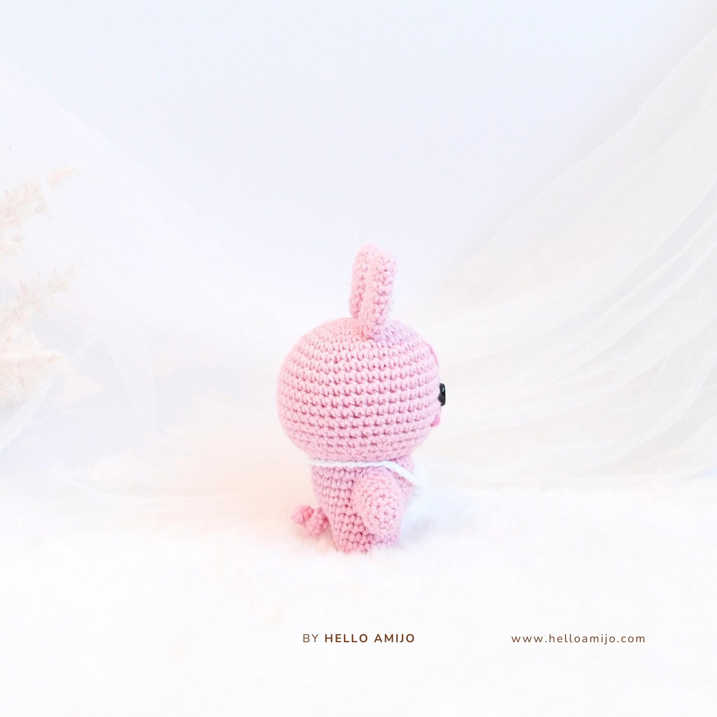 Petite Piggy Amigurumi Crochet Pattern PDF