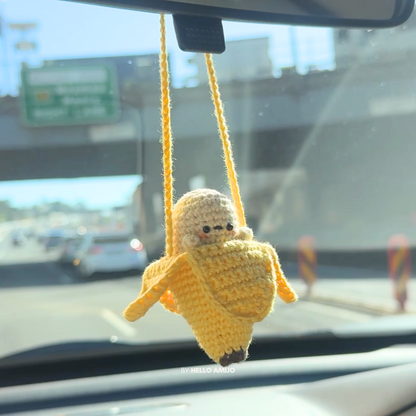 Banana Amigurumi Crochet Pattern PDF