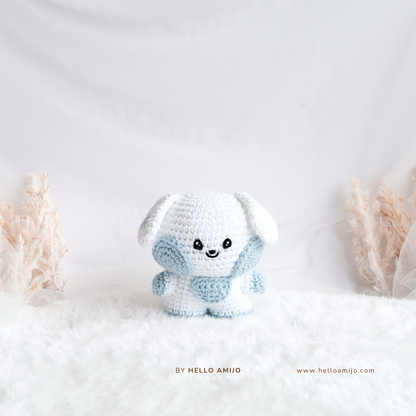 Chubby Puppy Amigurumi Crochet Pattern PDF