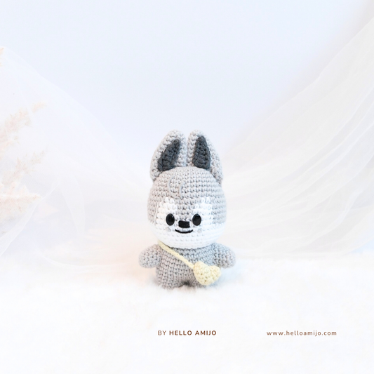 Petite Wolfie Amigurumi Crochet Pattern PDF