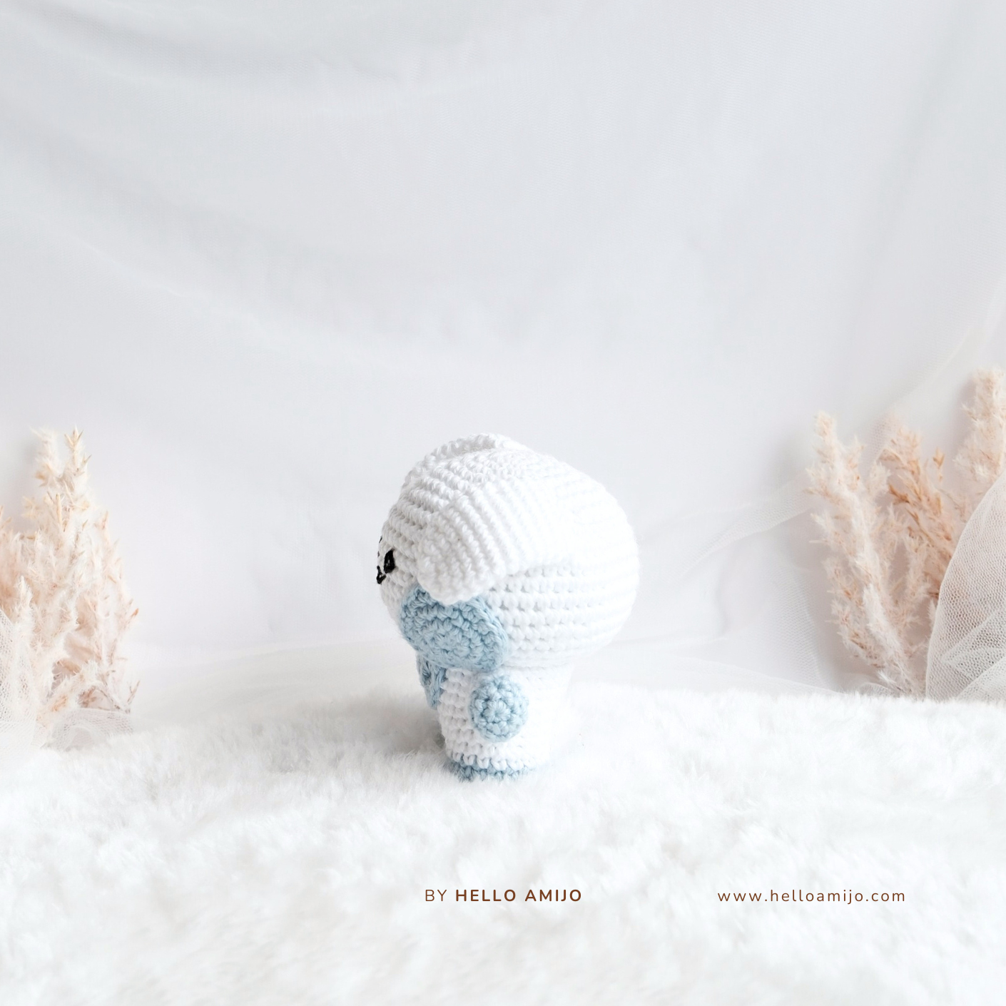 Chubby Puppy Amigurumi Crochet Pattern PDF