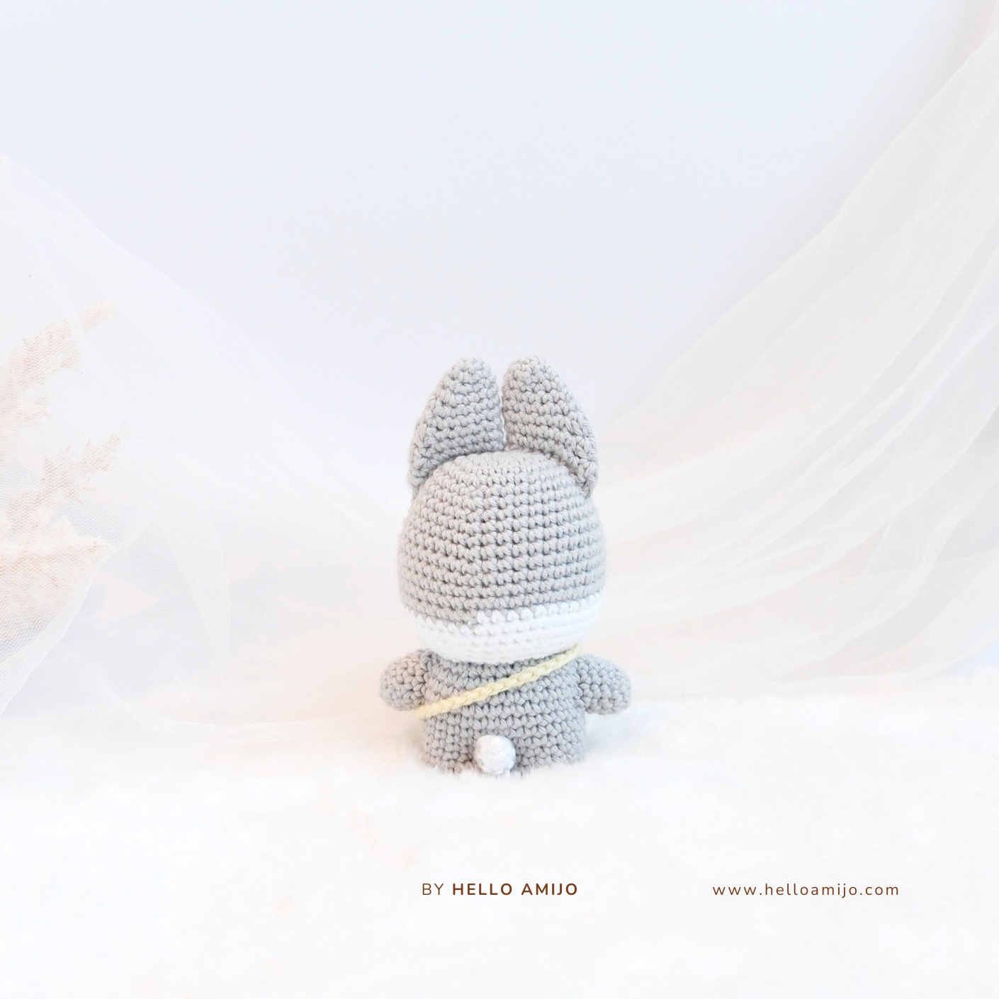 Petite Wolfie Amigurumi Crochet Pattern PDF