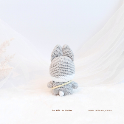 Petite Wolfie Amigurumi Crochet Pattern PDF