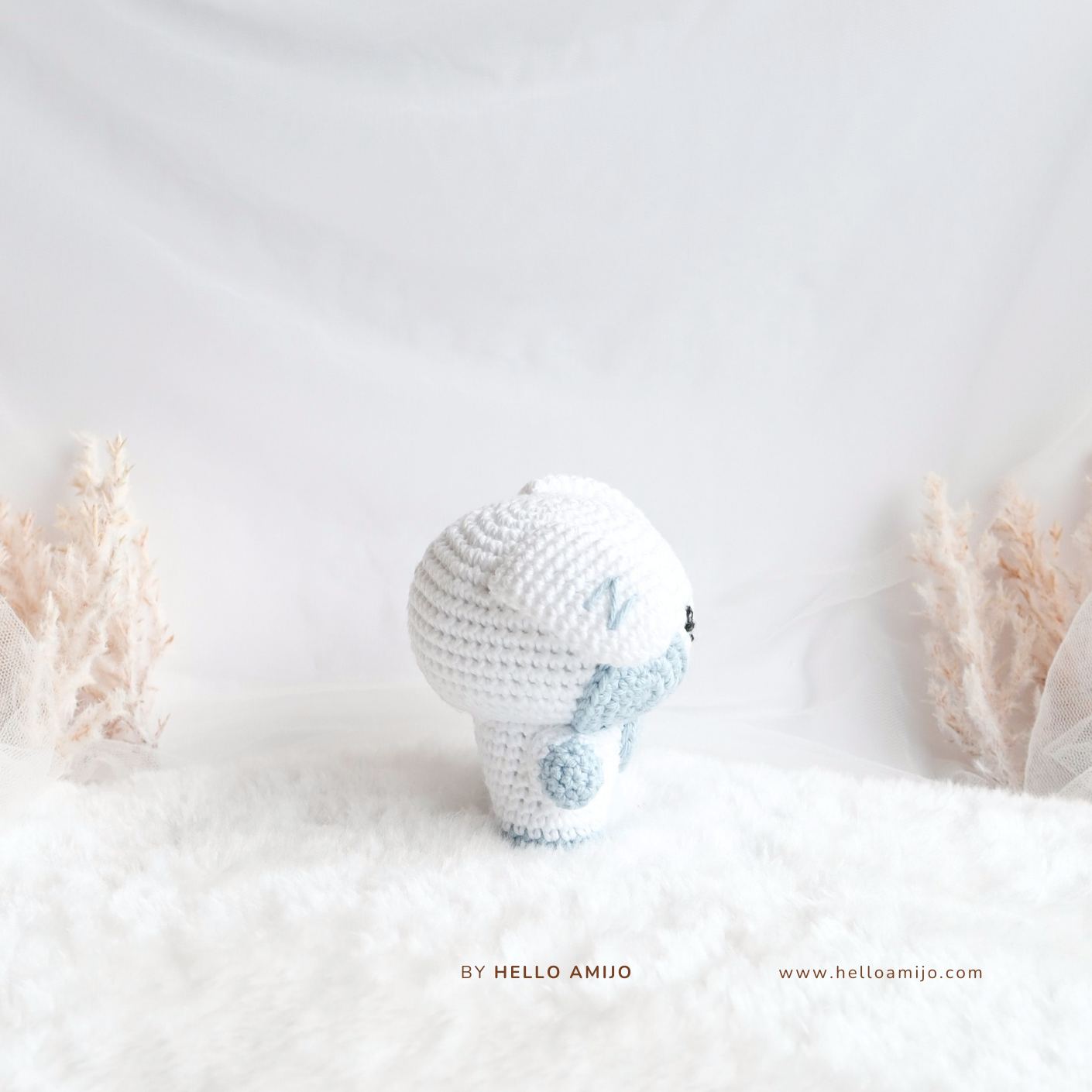 Chubby Puppy Amigurumi Crochet Pattern PDF