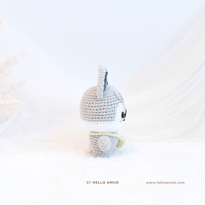Petite Wolfie Amigurumi Crochet Pattern PDF