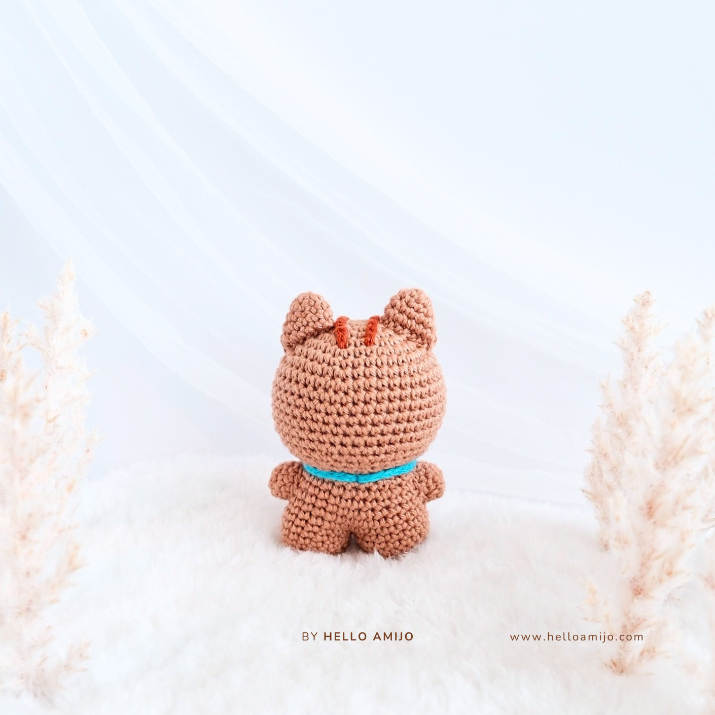 Tiny Squirrel Amigurumi Crochet Pattern PDF
