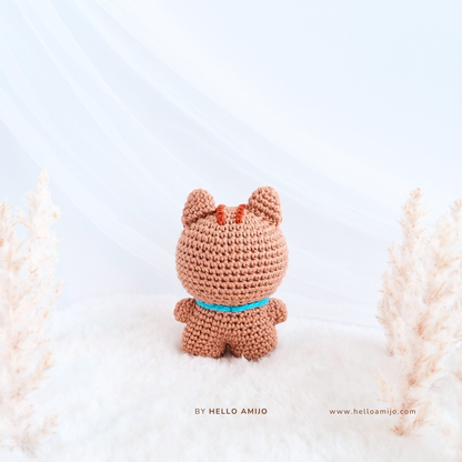 Tiny Squirrel Amigurumi Crochet Pattern PDF