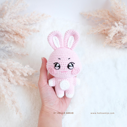 Lovely Bunny Amigurumi Crochet Pattern PDF