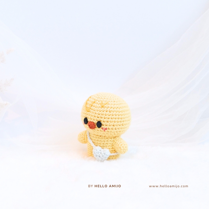 Petite Ducky Amigurumi Crochet Pattern PDF