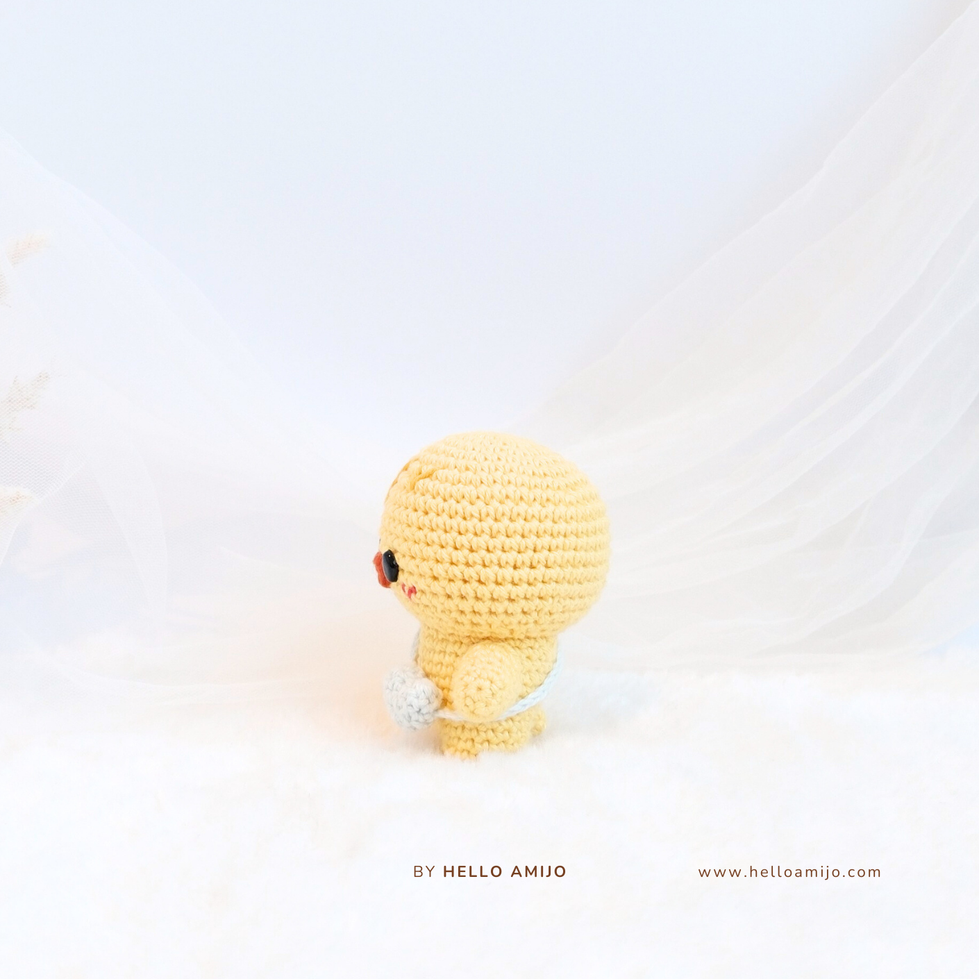 Petite Ducky Amigurumi Crochet Pattern PDF