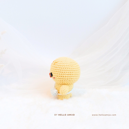 Petite Ducky Amigurumi Crochet Pattern PDF