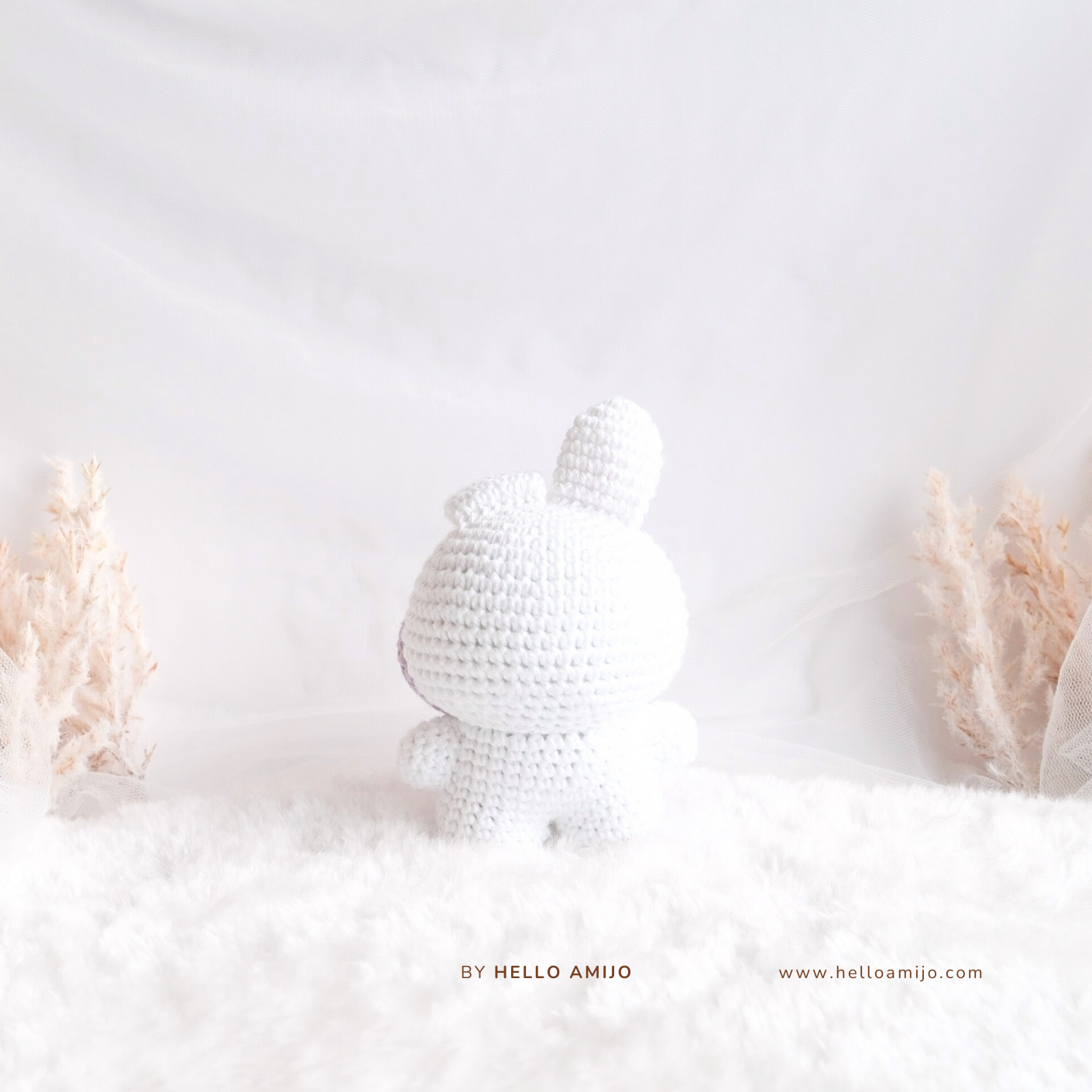 Chubby Bunny Amigurumi Crochet Pattern PDF