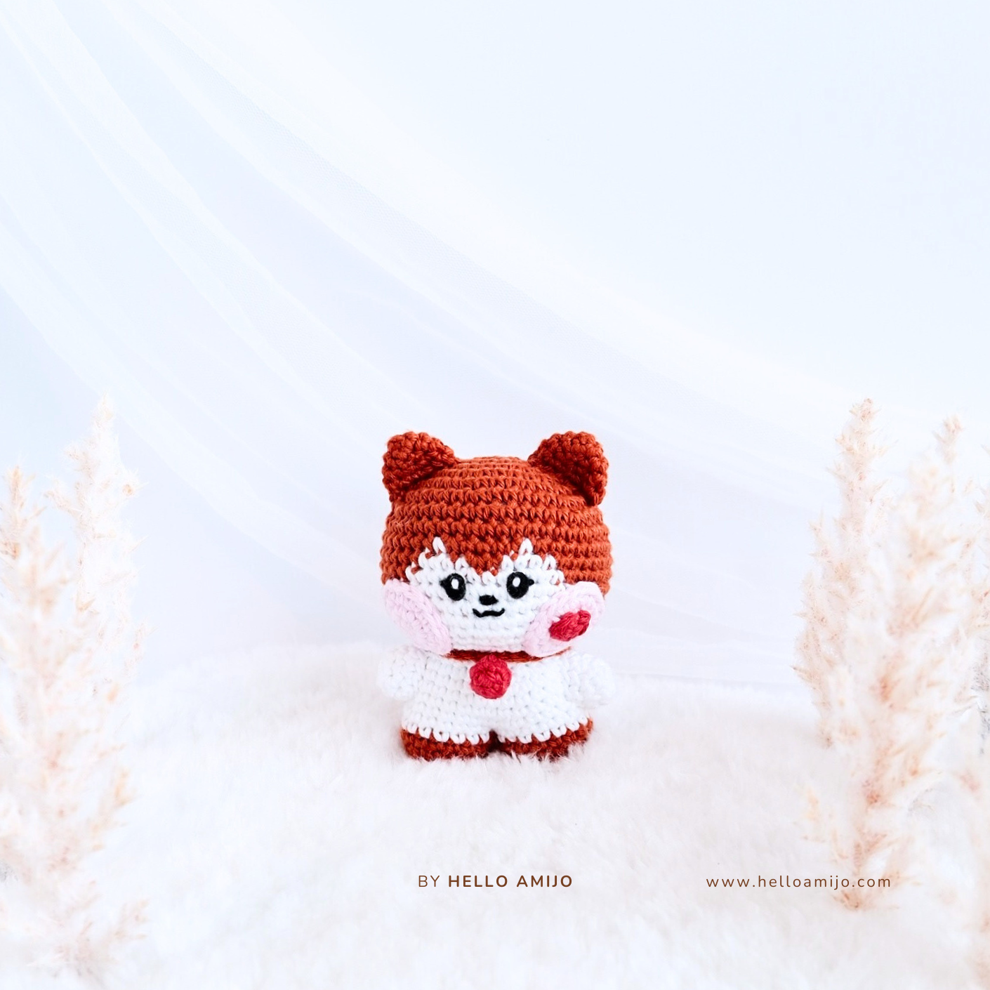 Tiny Kitty Amigurumi Crochet Pattern PDF