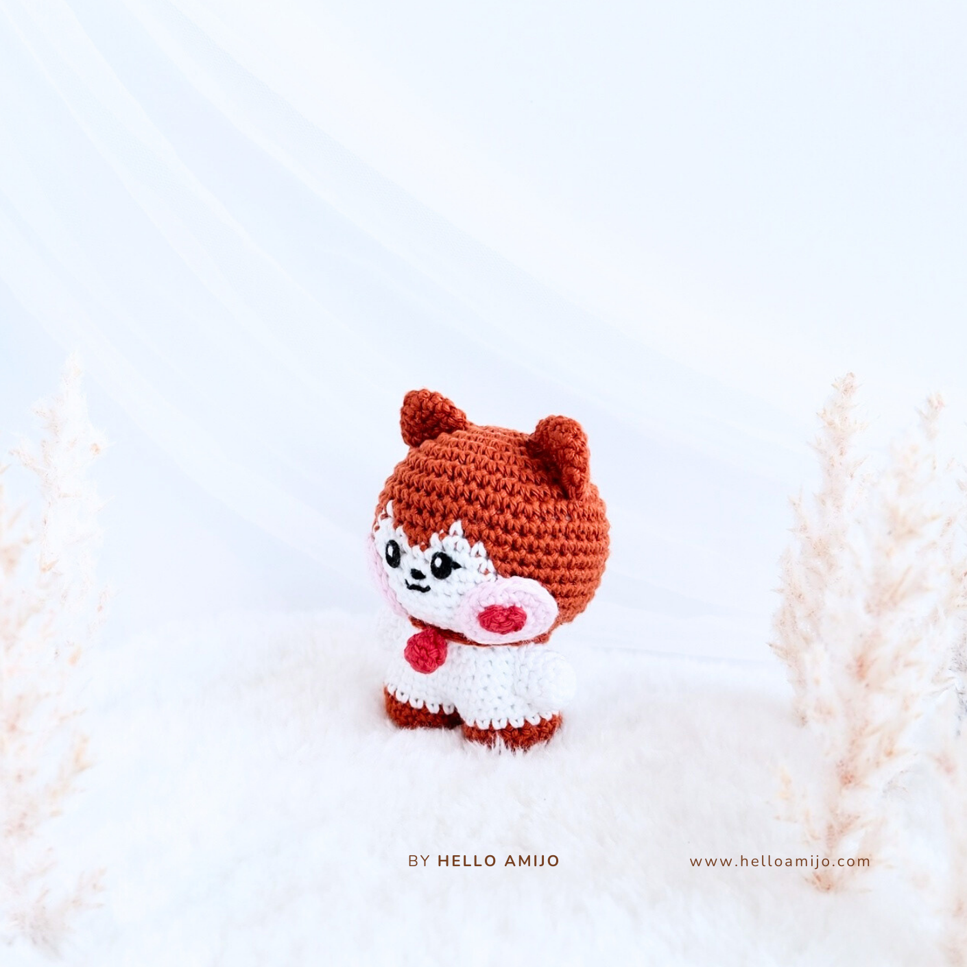 Tiny Kitty Amigurumi Crochet Pattern PDF