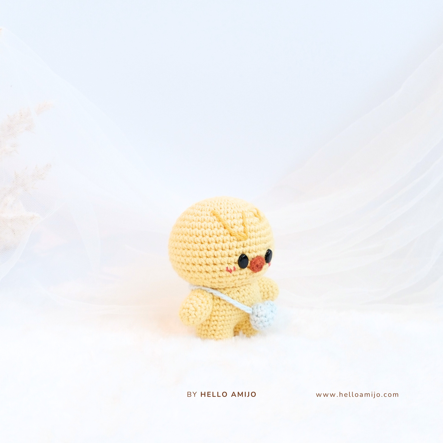 Petite Ducky Amigurumi Crochet Pattern PDF