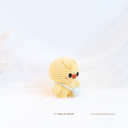 Petite Ducky Amigurumi Crochet Pattern PDF