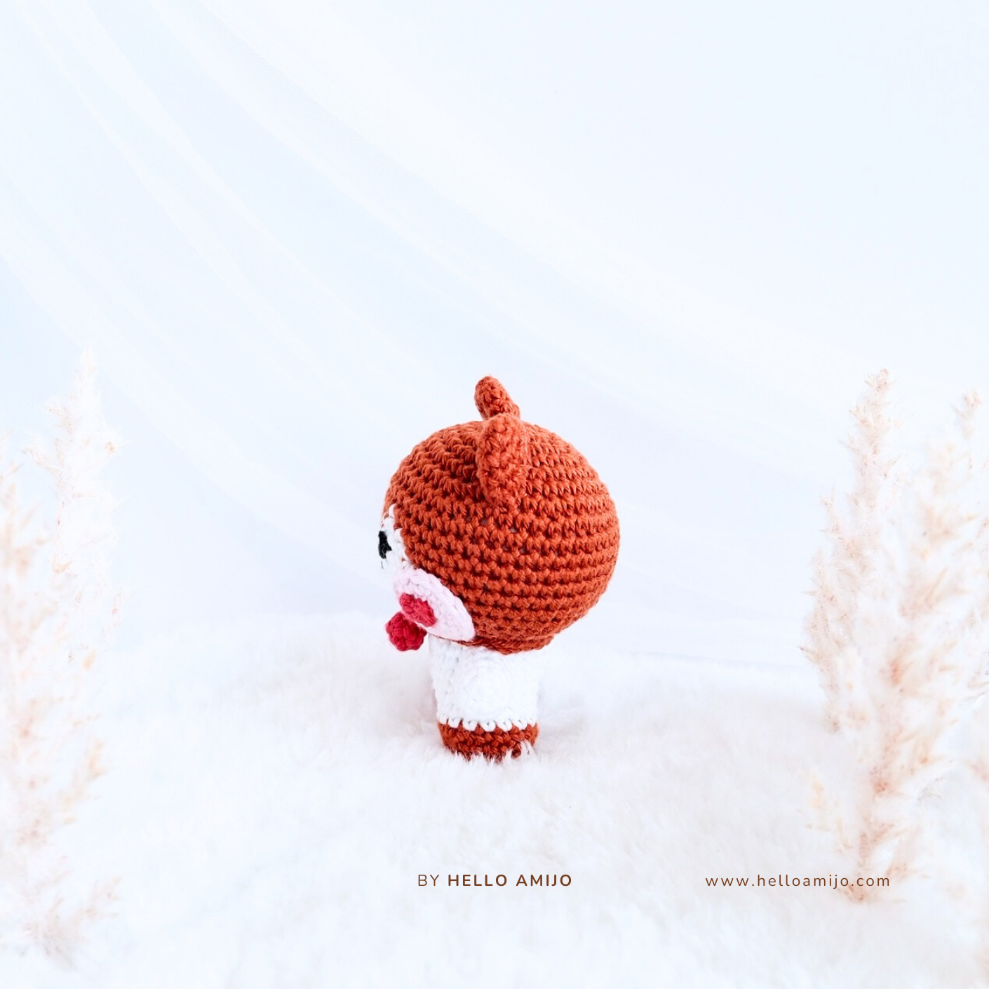 Tiny Kitty Amigurumi Crochet Pattern PDF
