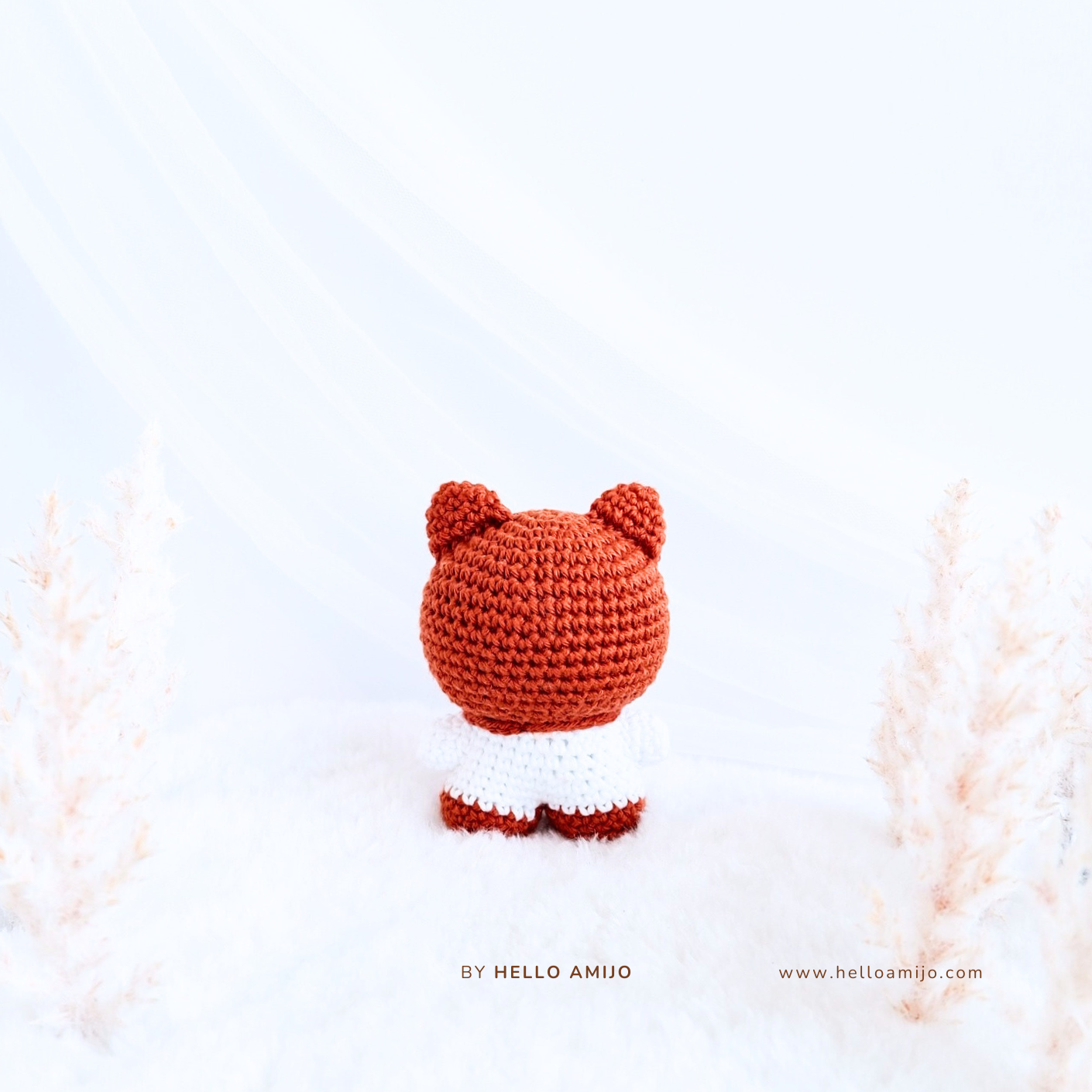 Tiny Kitty Amigurumi Crochet Pattern PDF