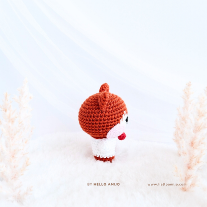 Tiny Kitty Amigurumi Crochet Pattern PDF