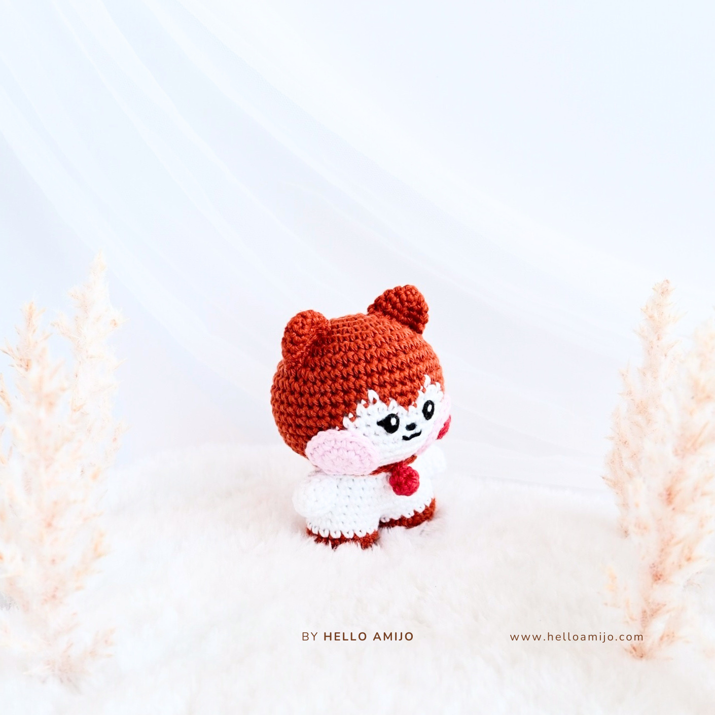 Tiny Kitty Amigurumi Crochet Pattern PDF
