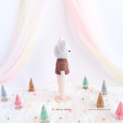 Jack the Mouse Amigurumi Crochet Pattern PDF