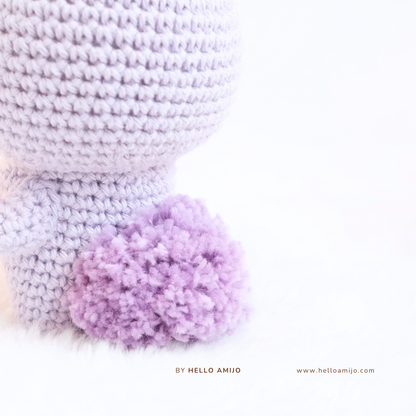 Pretty Bunny Amigurumi Crochet Pattern PDF