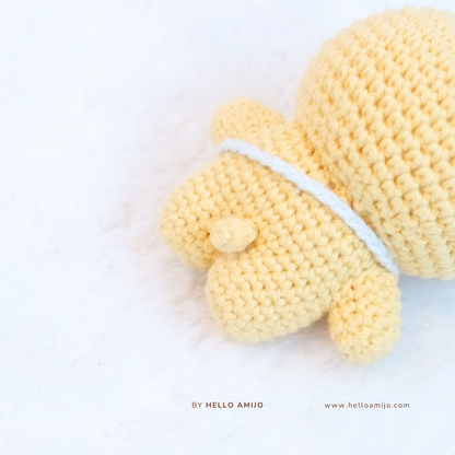 Petite Ducky Amigurumi Crochet Pattern PDF
