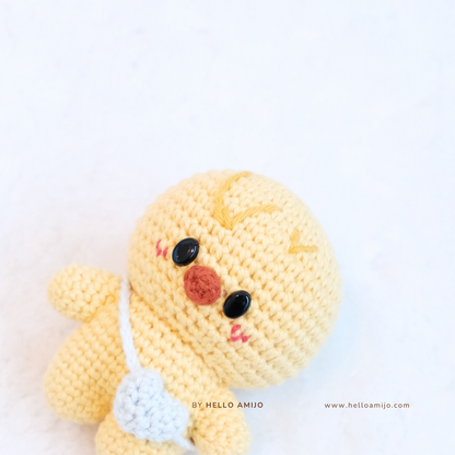 Petite Ducky Amigurumi Crochet Pattern PDF