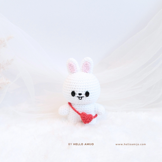 Petite Bunny Amigurumi Crochet Pattern PDF