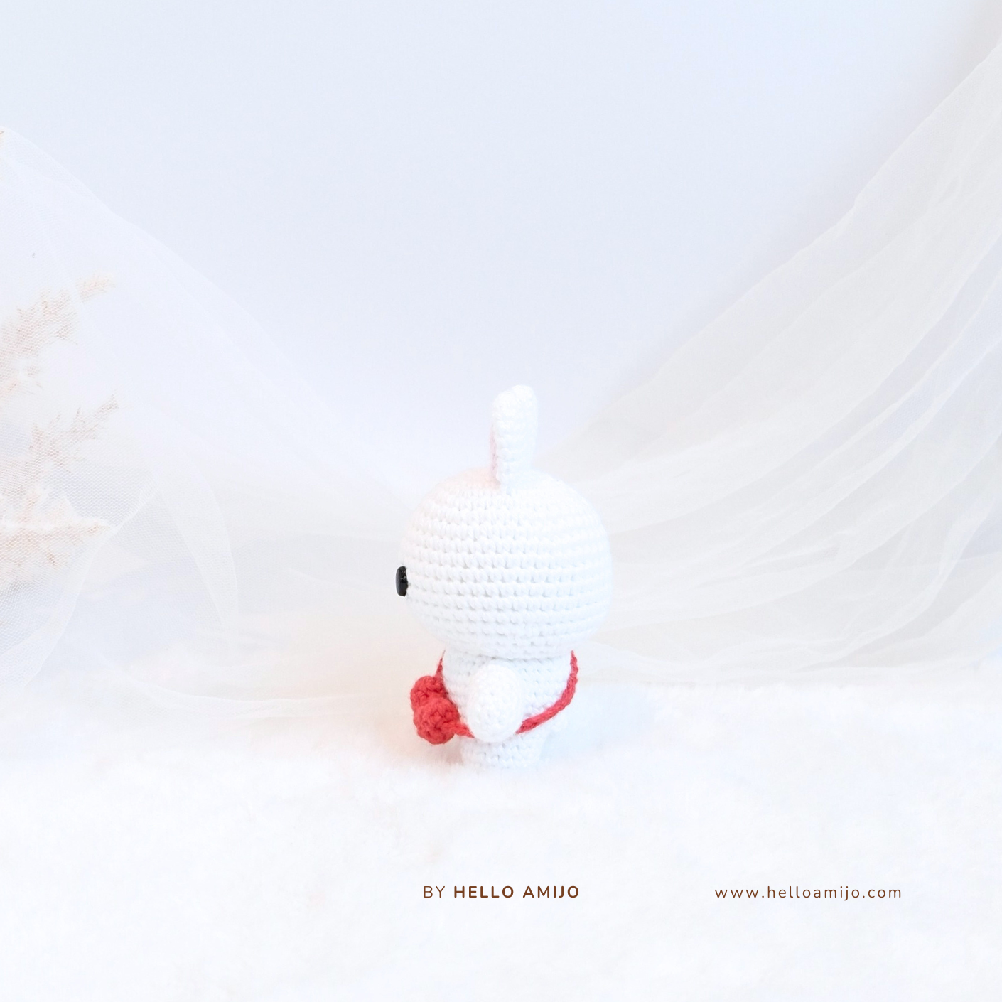 Petite Bunny Amigurumi Crochet Pattern PDF