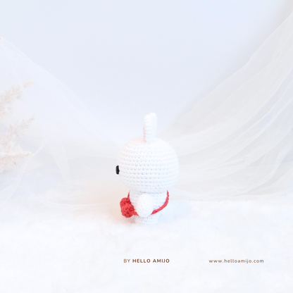 Petite Bunny Amigurumi Crochet Pattern PDF
