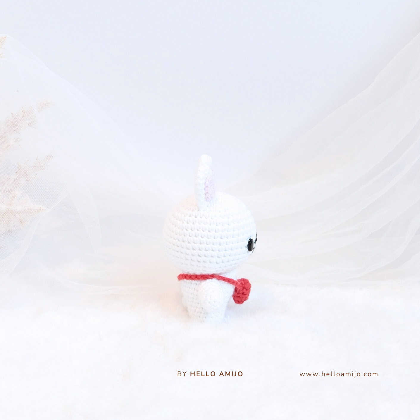 Petite Bunny Amigurumi Crochet Pattern PDF