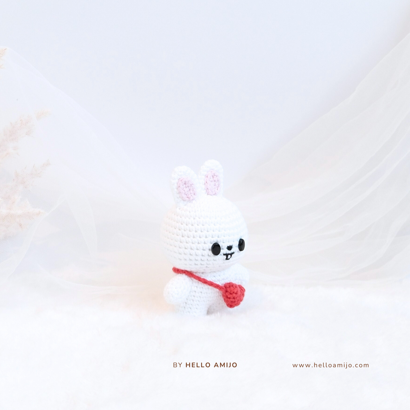 Petite Bunny Amigurumi Crochet Pattern PDF