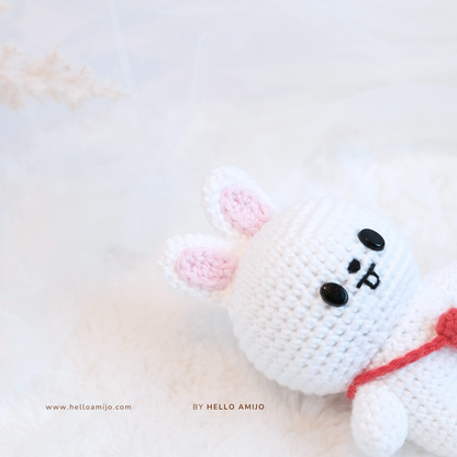 Petite Bunny Amigurumi Crochet Pattern PDF