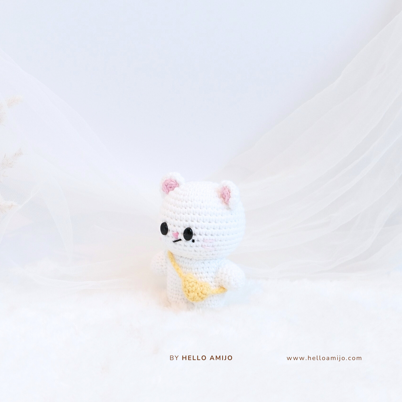 Petite Polecat Amigurumi Crochet Pattern PDF