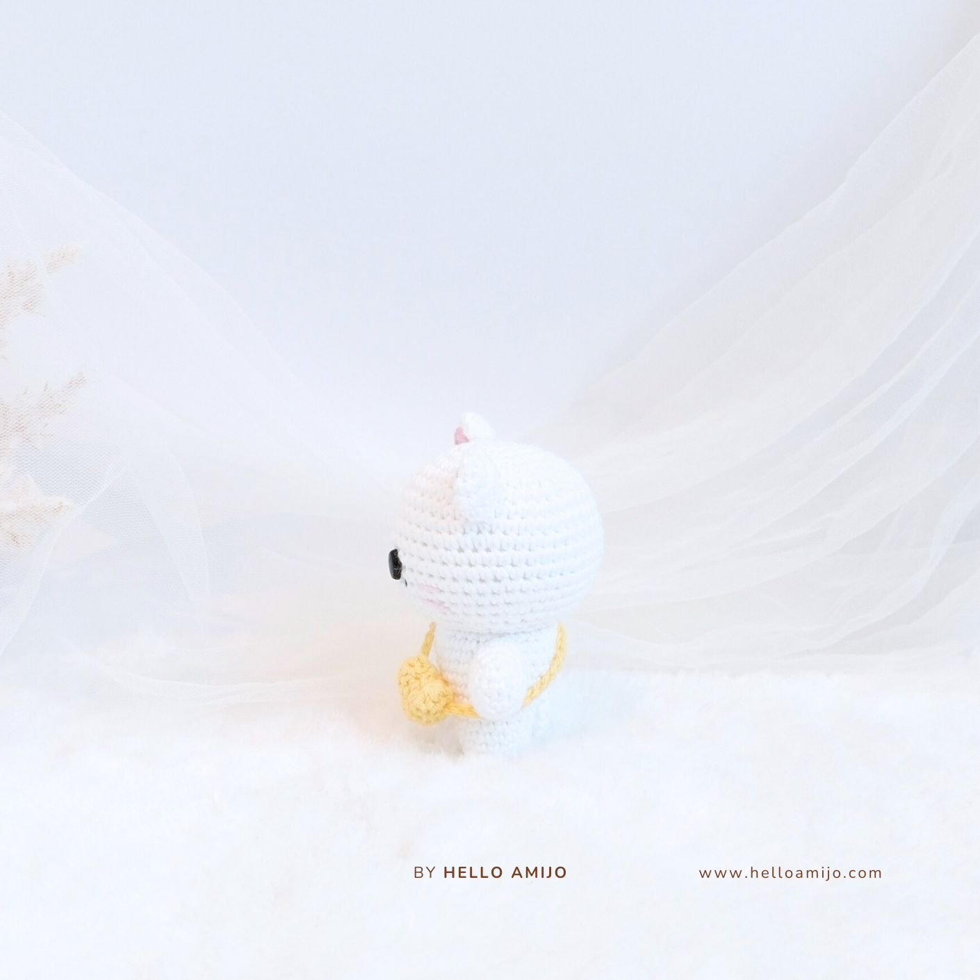 Petite Polecat Amigurumi Crochet Pattern PDF