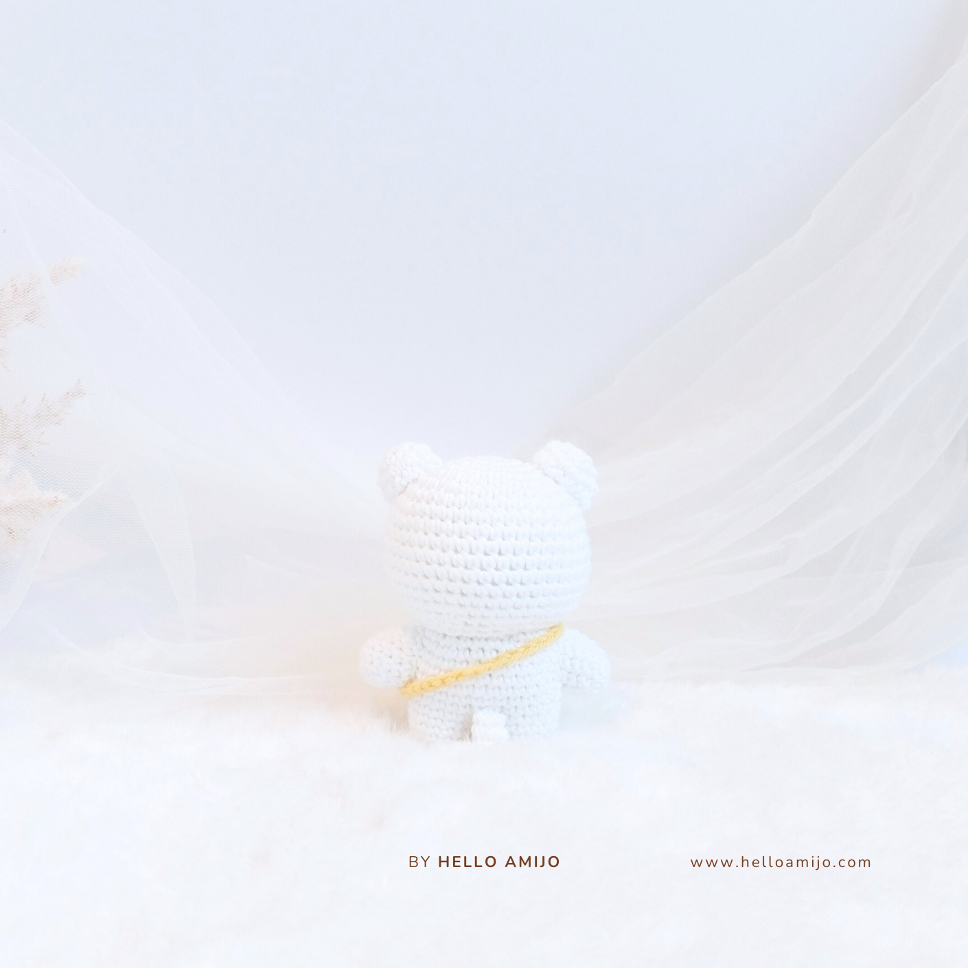 Petite Polecat Amigurumi Crochet Pattern PDF