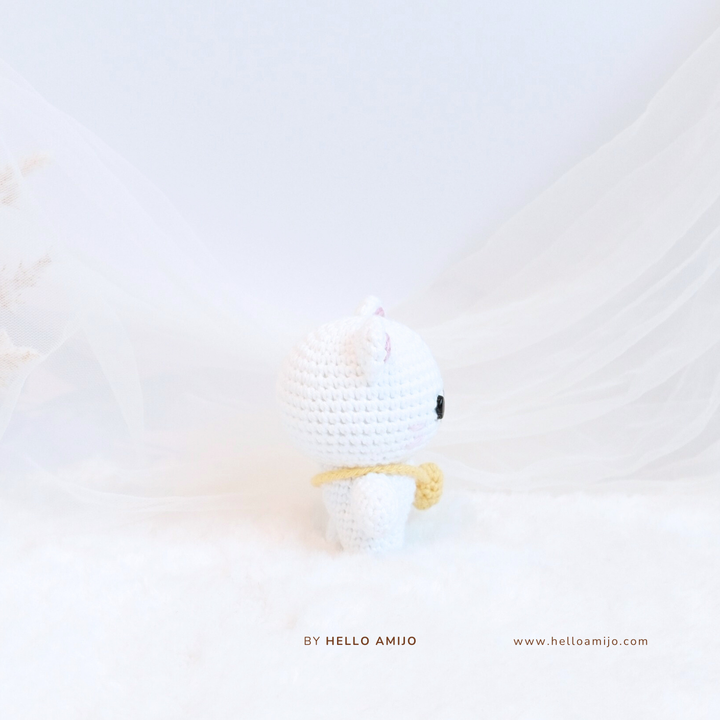 Petite Polecat Amigurumi Crochet Pattern PDF