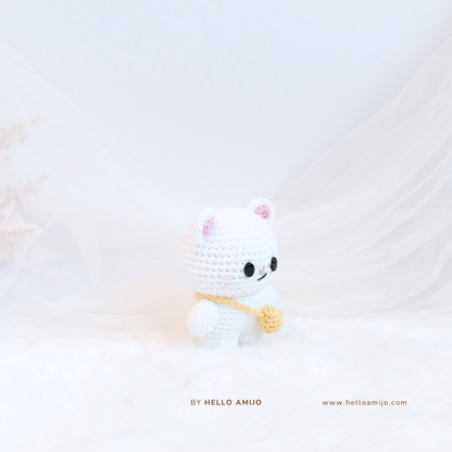 Petite Polecat Amigurumi Crochet Pattern PDF