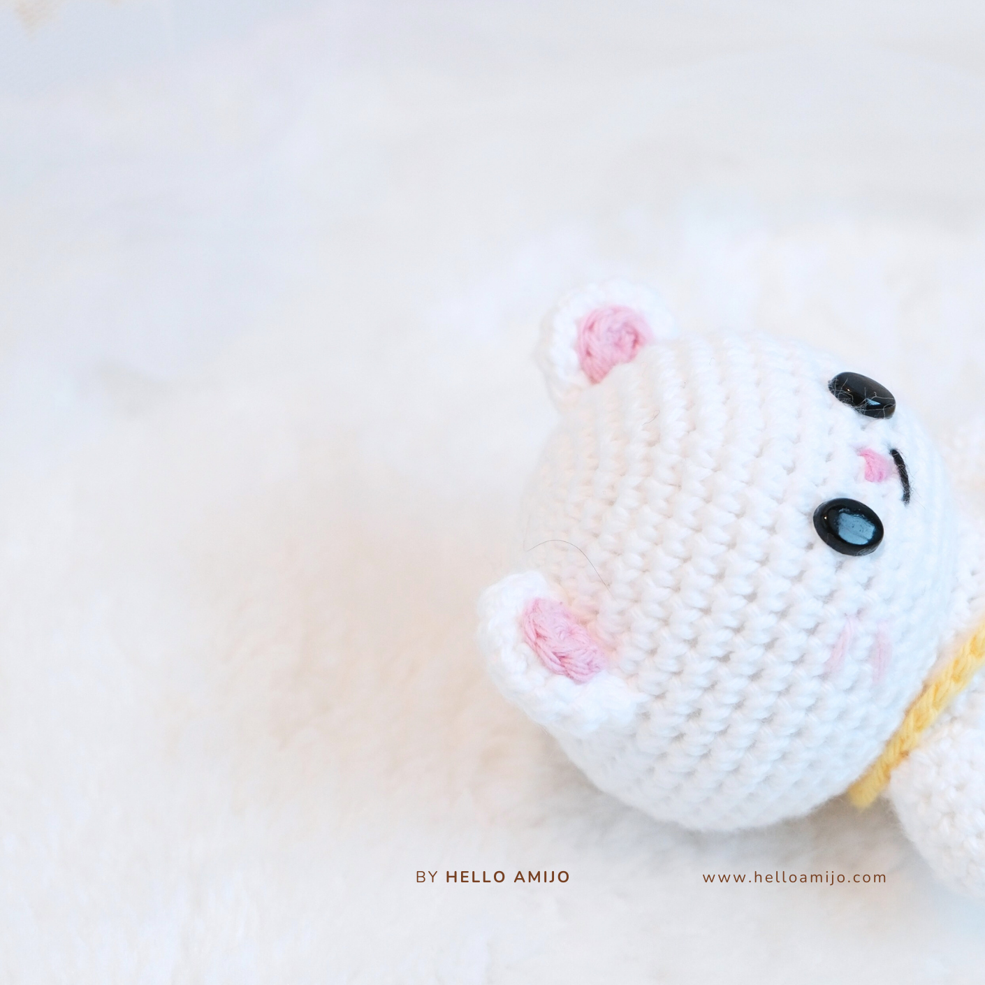 Petite Polecat Amigurumi Crochet Pattern PDF
