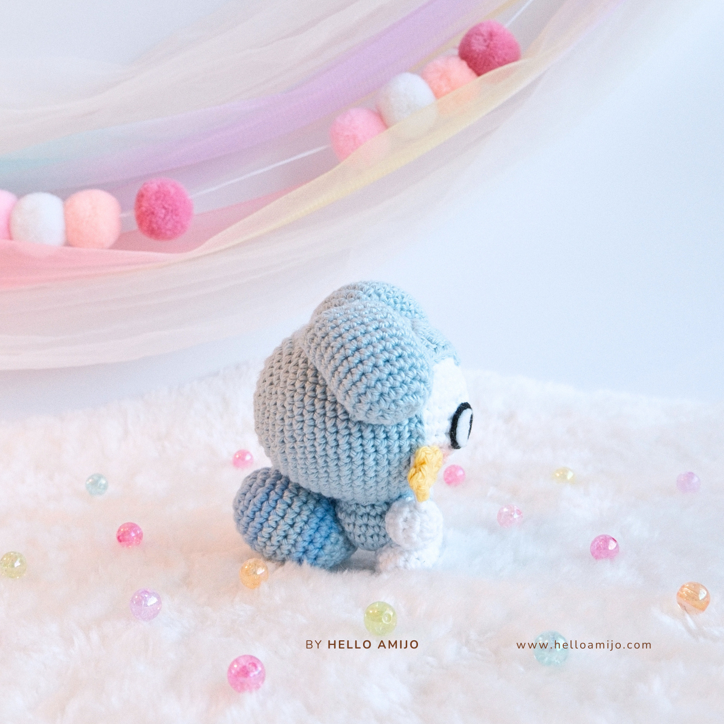 Blue Fairy Amigurumi Crochet Pattern PDF