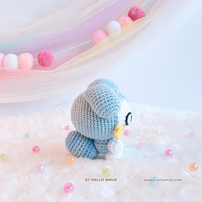 Blue Fairy Amigurumi Crochet Pattern PDF